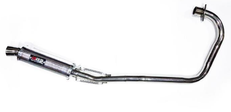 DBS Motorcycle Exhaust Muffler for BARAKO (Silver)
